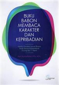 Buku babbon membaca karakter dan kepribadian