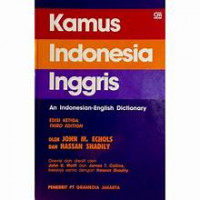 Kamus Indonesia-Inggris