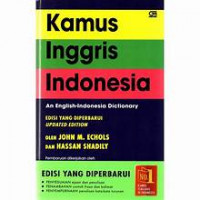 Kamus Inggris-Indonesia