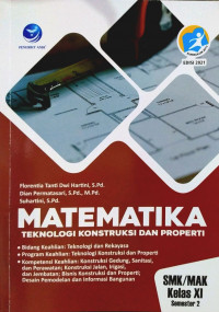 Matematika Teknologi Konstruksi dan Properti SMK/MAK Kelas XI smt 2