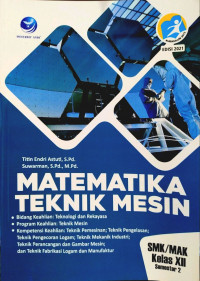 Matematika Teknik Mesin SMK/MAK Kelas XII smt 2