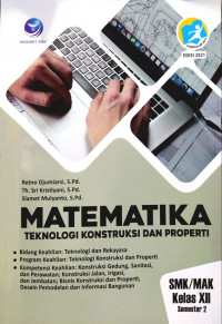 Matematika Teknologi Konstruksi dan Properti SMK/MAK Kelas XII smt 2