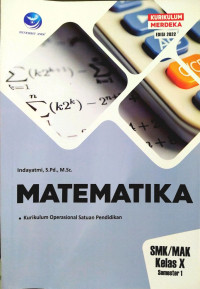 Matematika SMK/MAK Kelas X smt 1